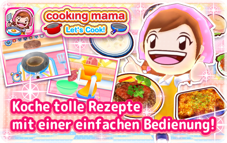 Make fun recipes with easy controls!Cooking Mama is now on your smartphone!